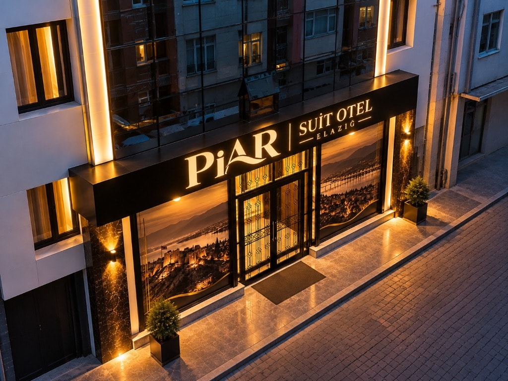 PiAR Süit Otel Şehir Dokusu ve Cadde Perspektifi